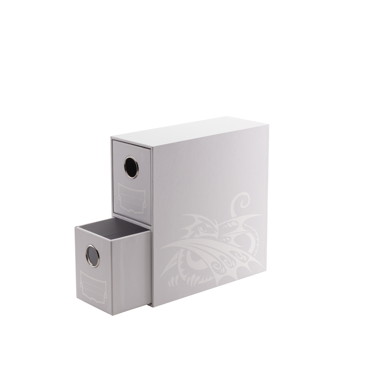 Fortress - 2-Card Drawers Vertical - White - Image 2