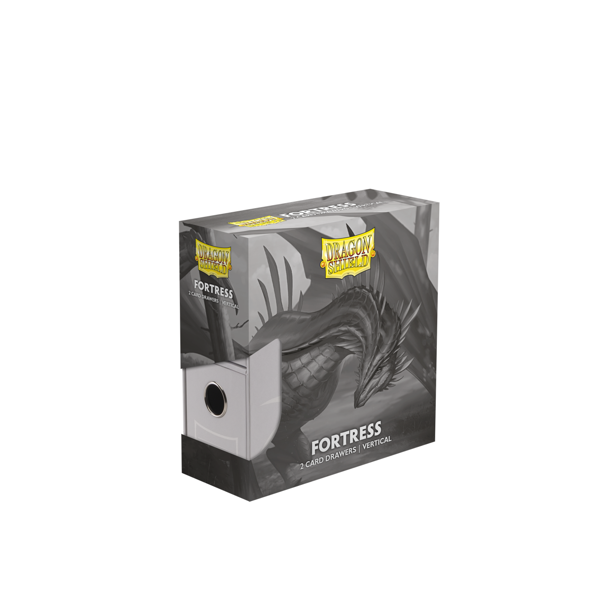 Fortress - 2-Card Drawers Vertical - White - Image 8