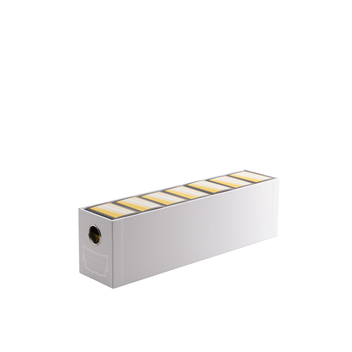 Fortress - 3-Card Drawers Vertical - White - Image 5