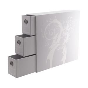 Fortress - 3-Card Drawers Vertical - White - Image 2