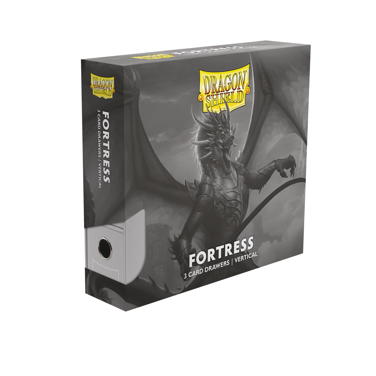 Fortress - 3-Card Drawers Vertical - White - Image 8