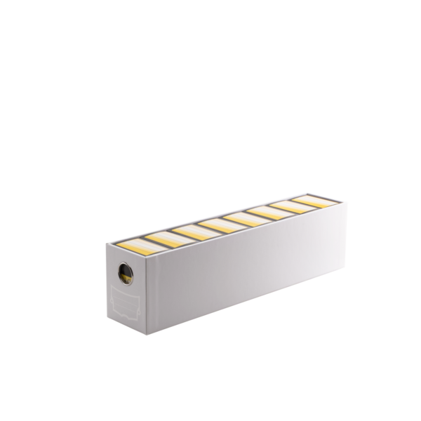 Fortress - 4-Card Drawers Horizontal - White