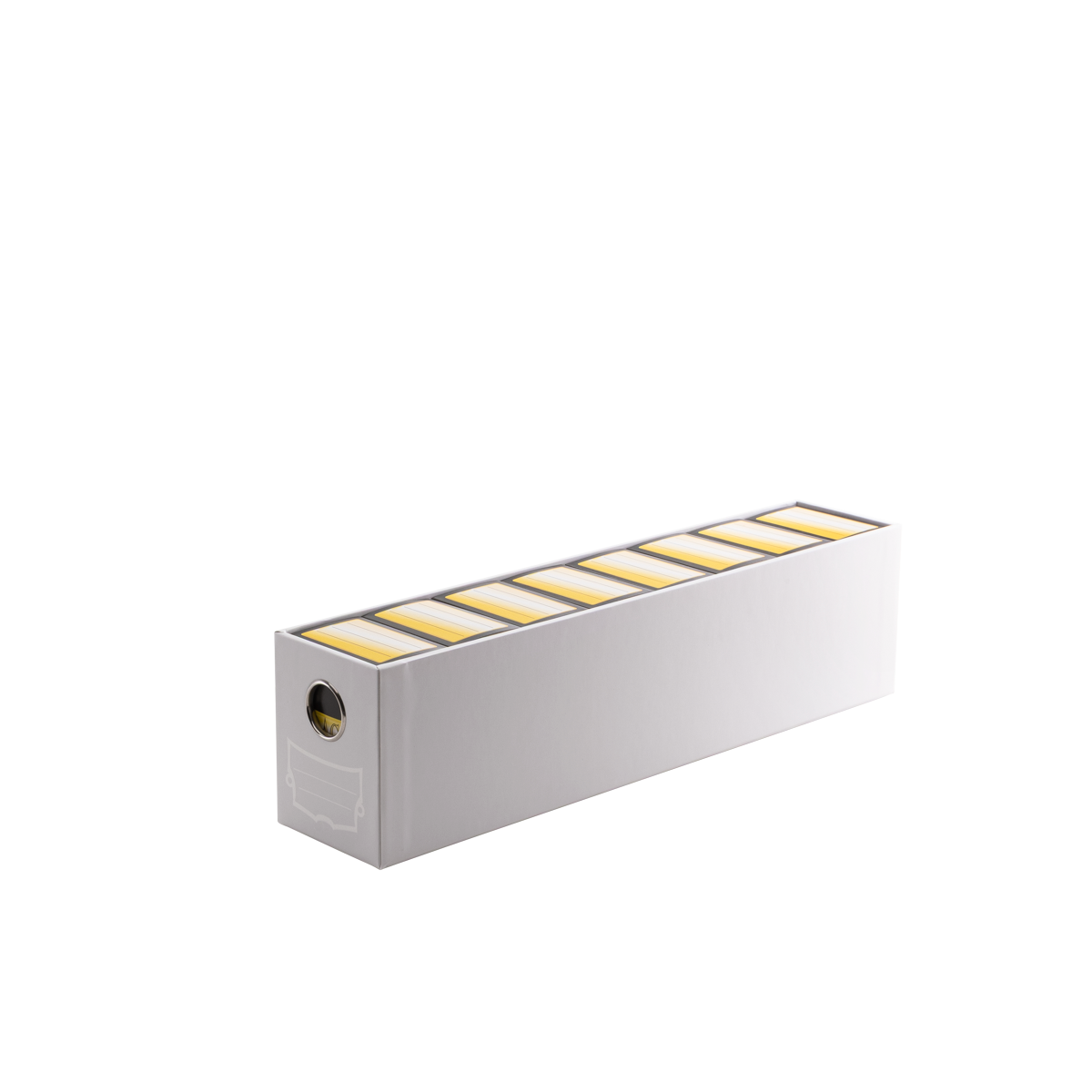 Fortress - 4-Card Drawers Horizontal - White - Image 5