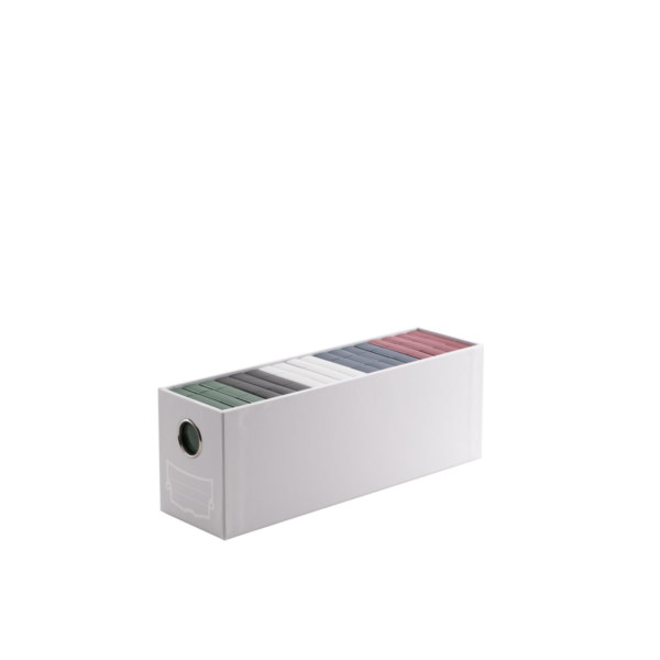Fortress - 1-Card Drawer - White
