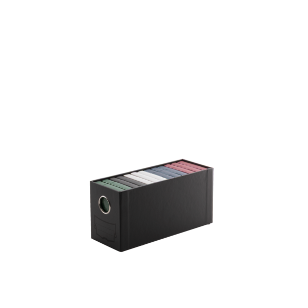 Fortress - 2-Card Drawers Vertical - Black