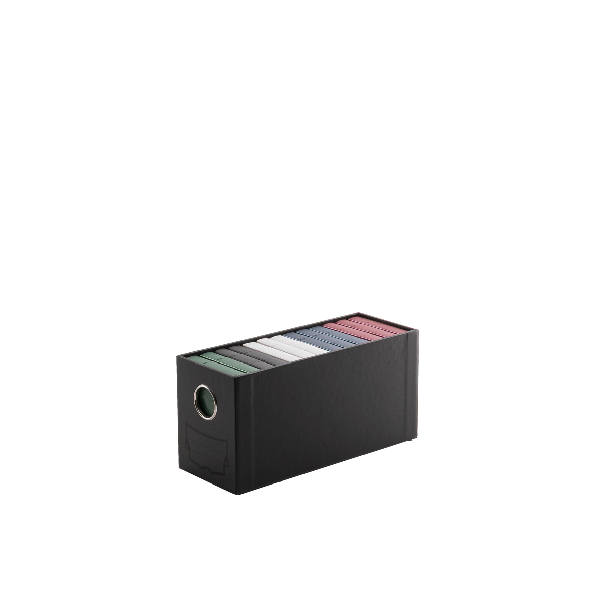 Fortress - 2-Card Drawers Vertical - Black - Image 4