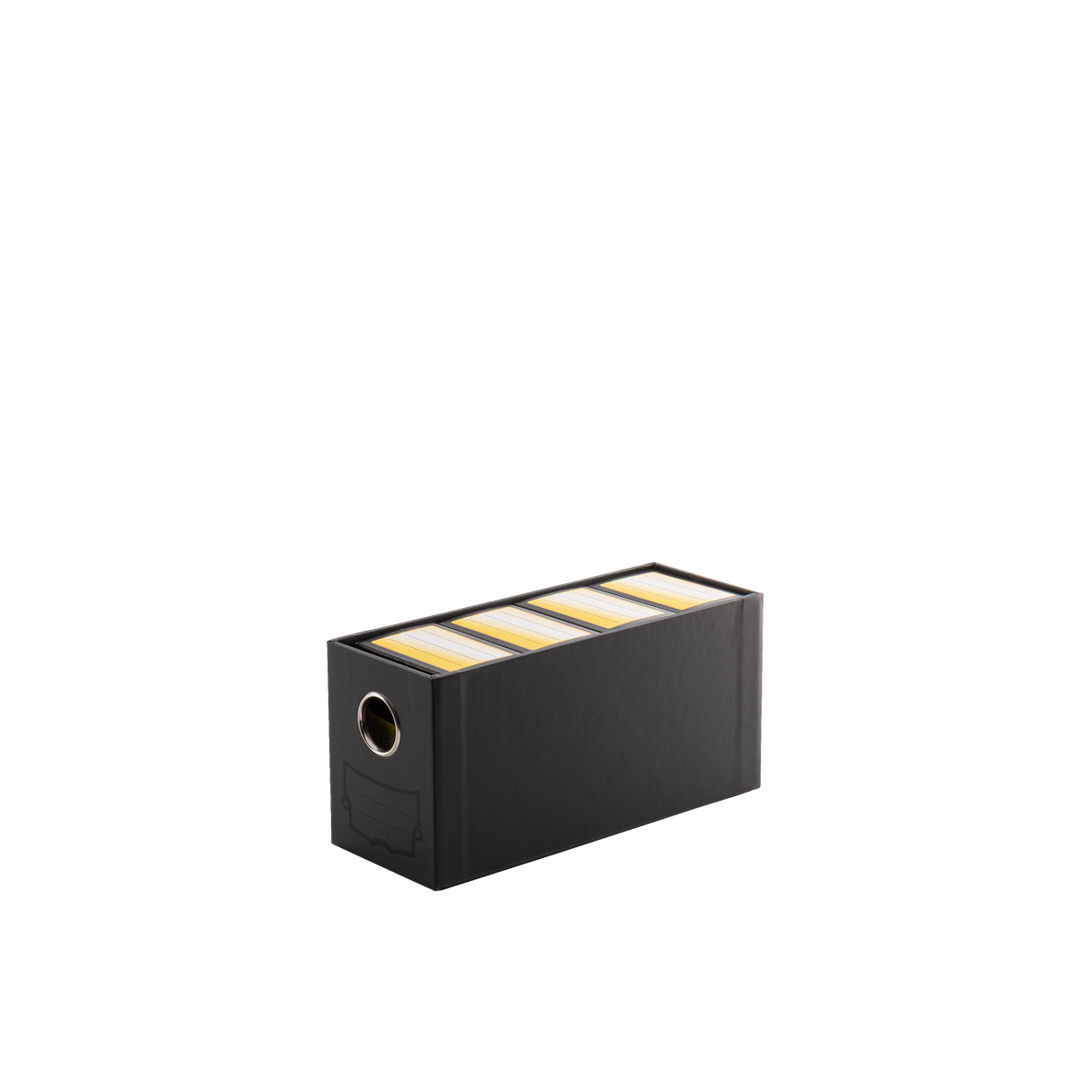Fortress - 2-Card Drawers Vertical - Black - Image 5
