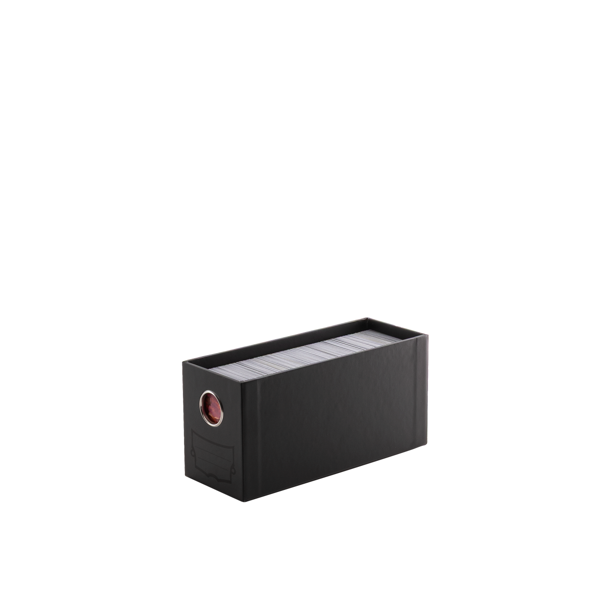 Fortress - 2-Card Drawers Vertical - Black - Image 3