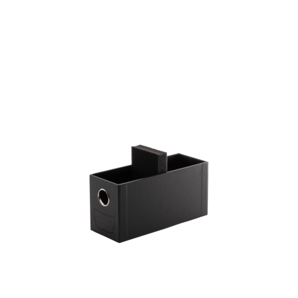 Fortress - 2-Card Drawers Vertical - Black