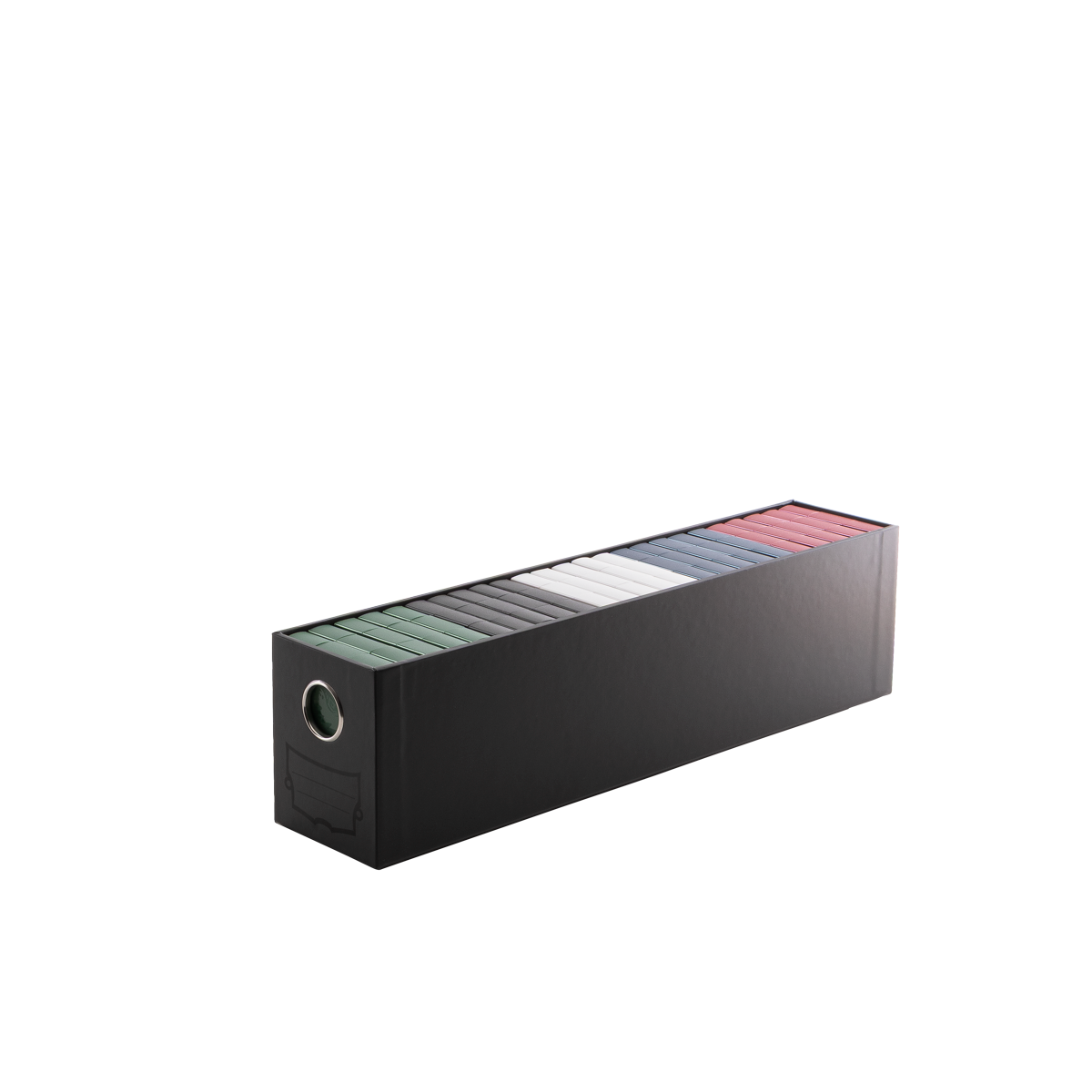 Fortress - 4-Card Drawers Horizontal - Black - Image 4