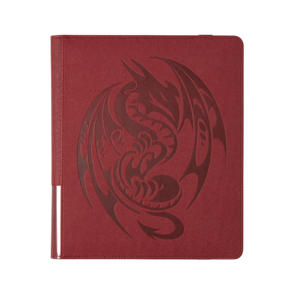 Card Codex Portfolio 360 - Blood Red