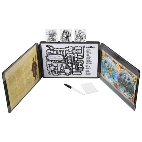 Game Master Screen - Iron Grey