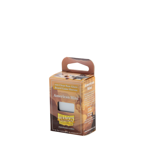 American Mini - Clear/Non-Glare - Board Game Sleeves