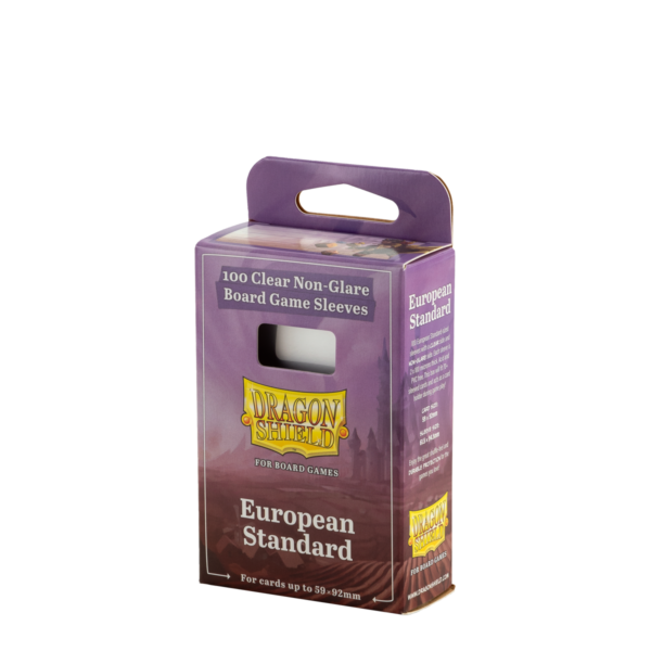 European Standard - Clear/Non-Glare - Board Game Sleeves