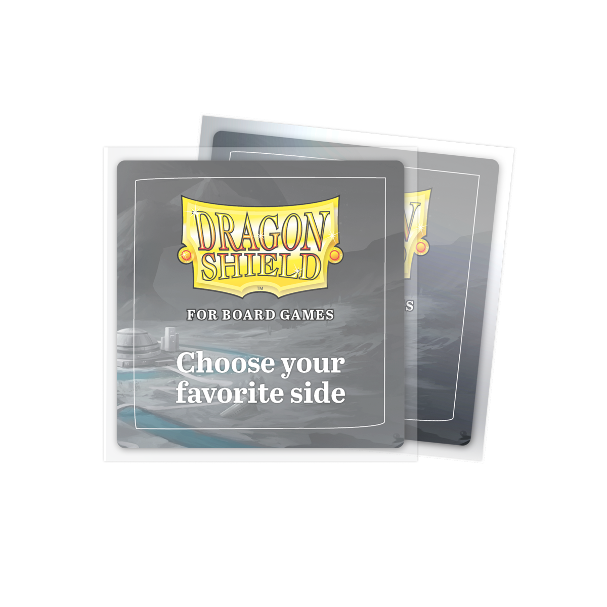 Square - Clear/Non-Glare - Board Game Sleeves - Image 2