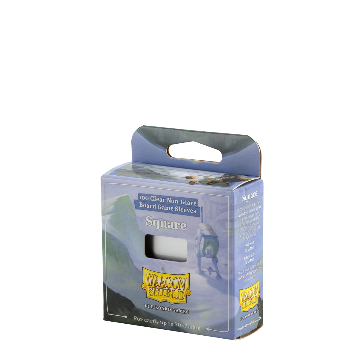 Square - Clear/Non-Glare - Board Game Sleeves - Image 1
