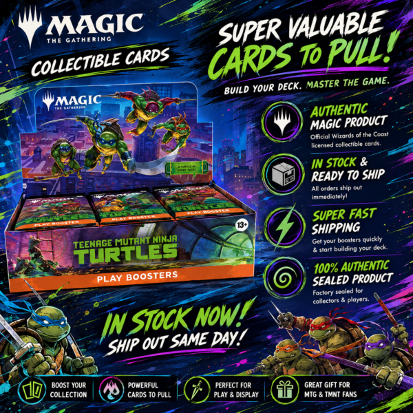 Magic the gathering: TMNT PLay Booster