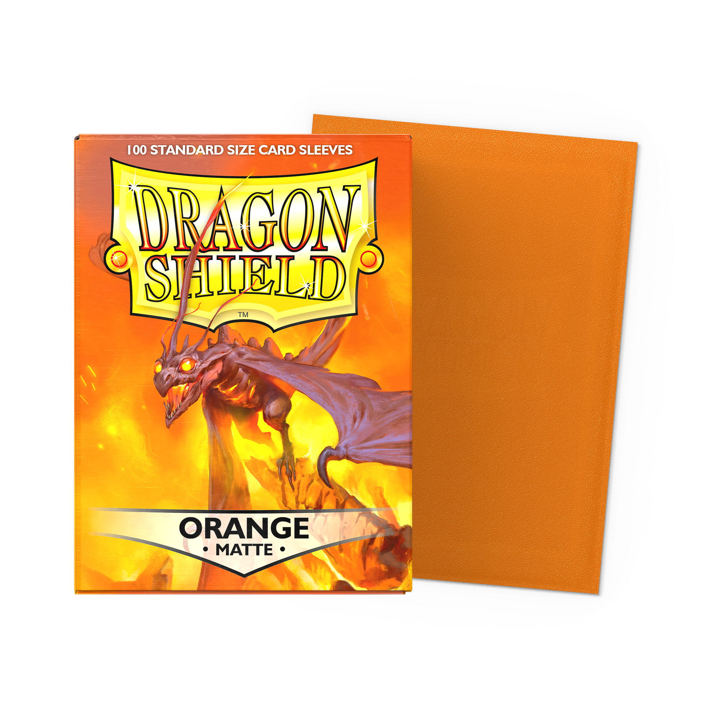 Orange - Matte Sleeves (Standard) - Image 1