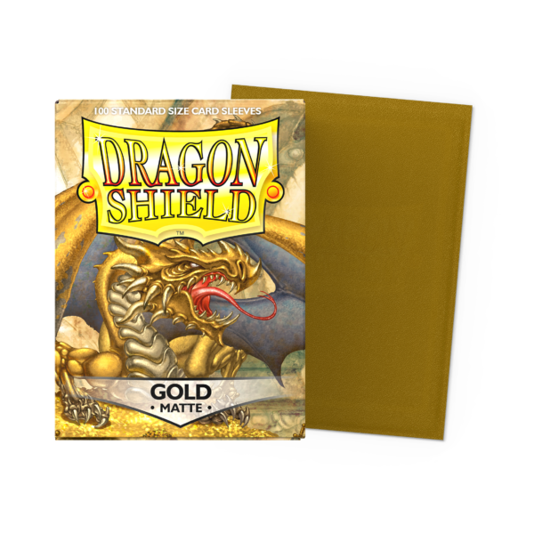 Gold - Matte Sleeves (Standard)