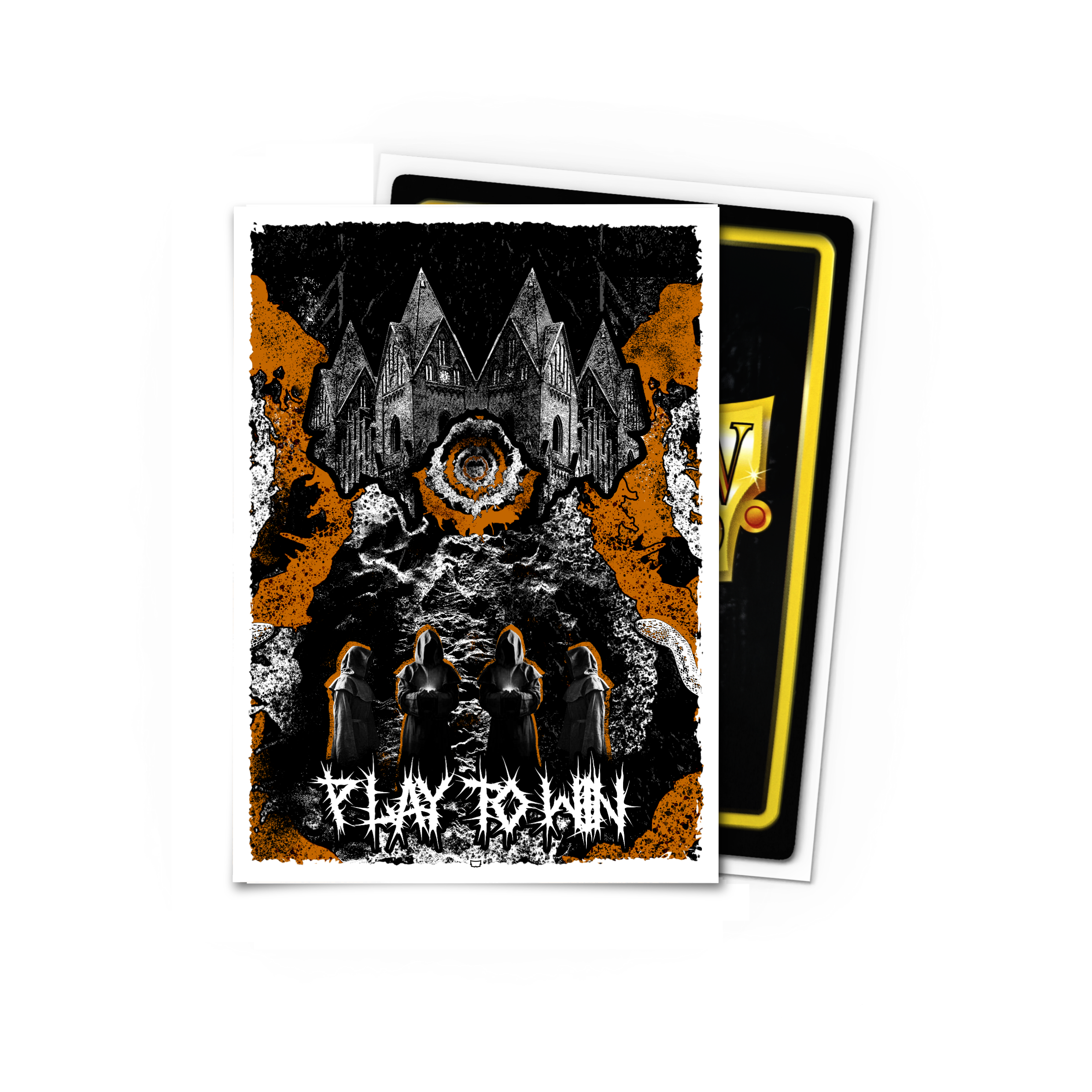 Play To Win - Halloween - Brushed Art Sleeves - Standard Size - Image 1