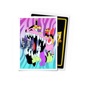 Mental Misplay Angry Dracolich - Brushed Art Sleeves - Standard Size - Image 1