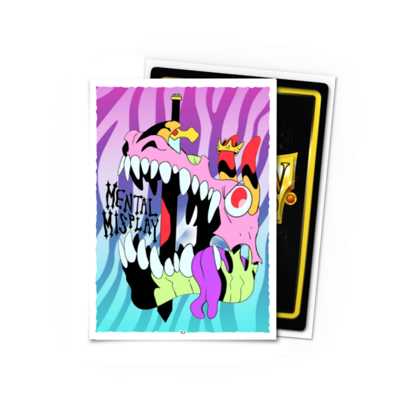 Mental Misplay Angry Dracolich - Brushed Art Sleeves - Standard Size