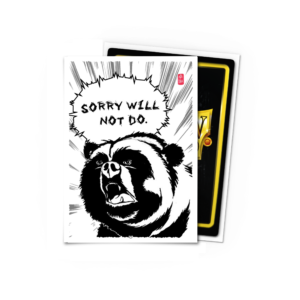8th Place Dave Unforgiving Bear - Brushed Art Sleeves - Standard Size - Image 1