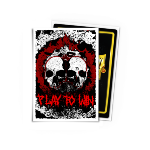 Play To Win - Skull - Brushed Art Sleeves - Standard Size - Image 1
