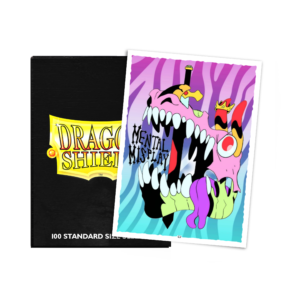 Mental Misplay Angry Dracolich - Brushed Art Sleeves - Standard Size - Image 2