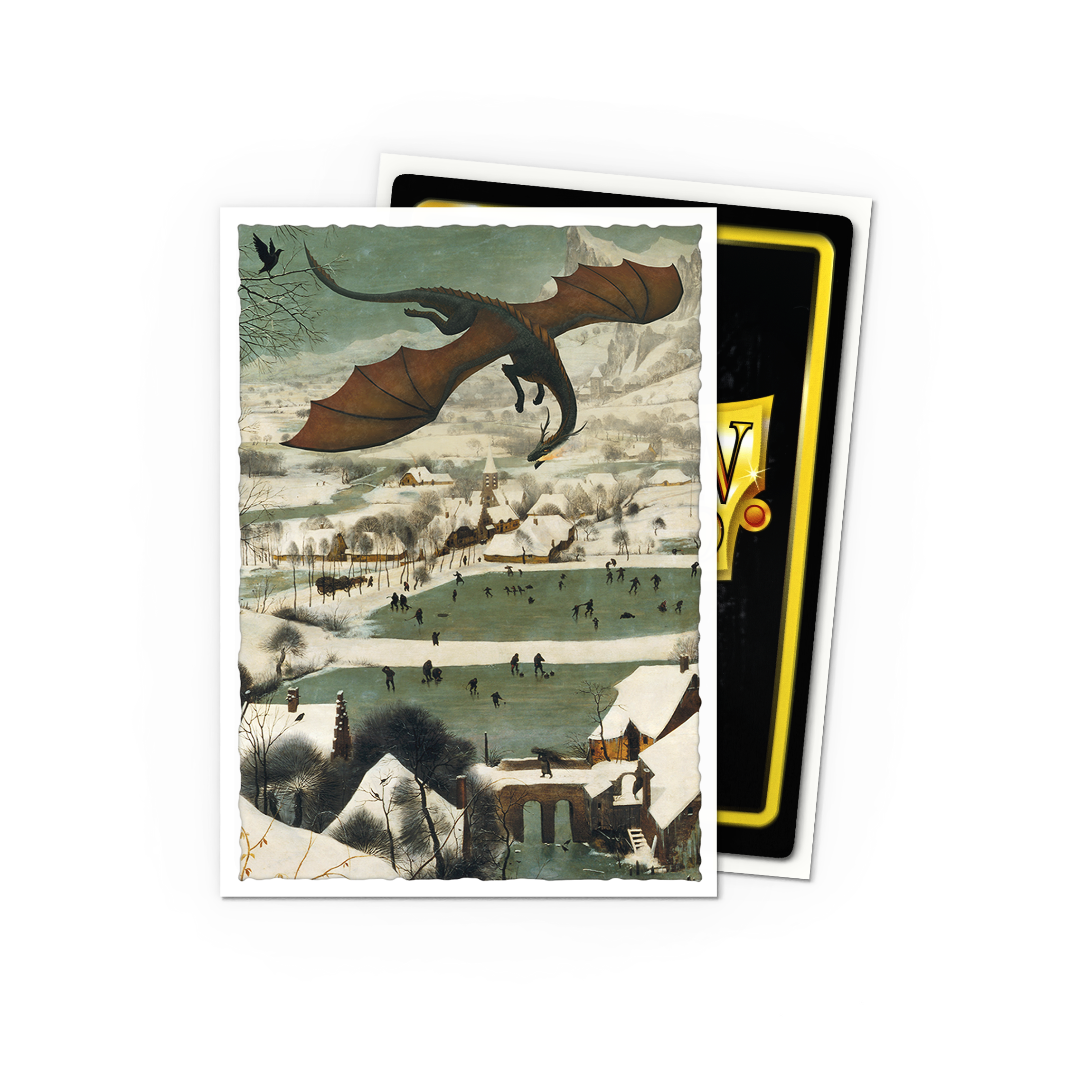 Hunters in the Snow - Classic Art Sleeves - Image 2